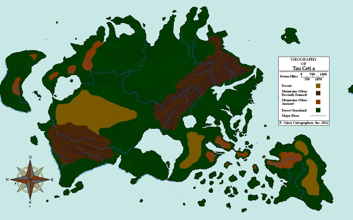 Major Geographic Features